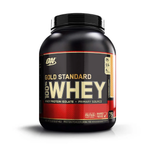 Optimum Nutrition Gold Standard 100% Whey Protein Powder, Strawberry Banana, 24g Protein, 5 Lb